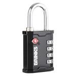 Brinks Heavy Duty TSA Resettable Luggage Lock
