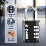 Brinks Heavy Duty TSA Resettable Luggage Lock
