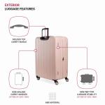 SwissGear Wanderlust Pro Expandable Spinner Luggage Set