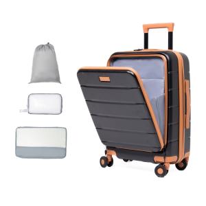 Travelhouse 4-Piece Hardside Luggage Set with TSA Lock