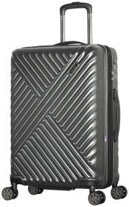 Olympia 25" Grey Hardside Spinner Luggage