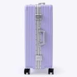 Nobl Zipperless Suitcase with TSA Locks - Lavender