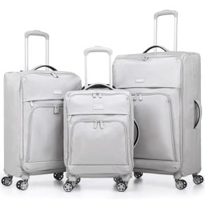 Cosbarn 3-Piece Lightweight Luggage Set with Wheels