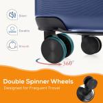 Aidoly 28 Inch Expandable TSA Lock Suitcase