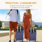 Aidoly 28 Inch Expandable TSA Lock Suitcase