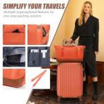 Cosbarn 5-Piece Hard Case Luggage Set with TSA Lock