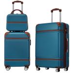 EUROCO 3 Piece Hardside Suitcase Set with TSA Lock