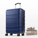 Smiaoer 20" Expandable Hardshell Carry-On with TSA Lock