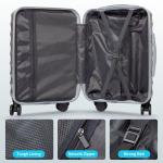 Zimtown 20” Hardshell Suitcase with TSA Lock