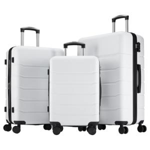 Sweetcrispy TSA Lock Lightweight Expandable Luggage Set