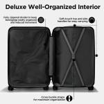 11-Piece Hardside Luggage Set with TSA Lock