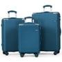 Sunbee Lightweight 3-Piece Luggage Set with TSA Lock