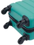 Wrangler 20-inch Teal Hard Side Carry-on Luggage