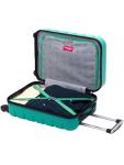 Wrangler 20-inch Teal Hard Side Carry-on Luggage