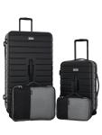 Wrangler 4-Piece Expandable Hard Shell Luggage Set