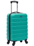 Wrangler 20-inch Teal Hard Side Carry-on Luggage