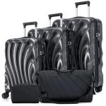 Cosbarn TSA Lock Hardshell 5-Piece Luggage Set