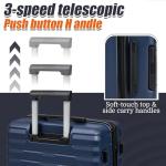 Cosbarn 5-Piece Rolling Luggage Set