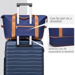 Cosbarn 5-Piece Rolling Luggage Set