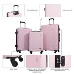 Travelhouse Lightweight Hardside Luggage Set with TSA Lock