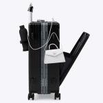 Nobl Travel Zipperless Suitcase with TSA Locks