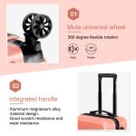 20" Hardside Spinner Suitcase with TSA Lock