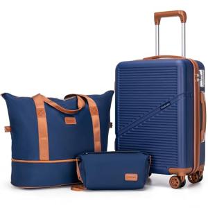 Cosbarn 20 Inch TSA Lock Carry-On Suitcase