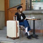 Cosbarn 20 Inch TSA Lock Carry-On Suitcase