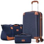 Cosbarn 3-Piece Carry On Luggage Set with TSA Lock