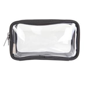 Clear PVC Toiletry Bag with Pockets for Travel