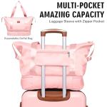 Krute 5-Piece Pink TSA Approved Luggage Set