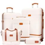 Krute 5-Piece Hard Shell Luggage Set with TSA Lock