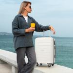 LARVENDER TSA Lock Carry-On Luggage Set for Women