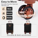 TSA Approved 20in Hard Shell Carry-On Suitcase