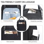 Lightweight 16" Underseat Rolling Bag for Travel