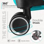 LARVENDER 4-Piece Expandable Luggage Set with TSA Lock