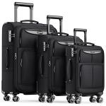 SHOWKOO 3-Piece Expandable Luggage Set with TSA Lock