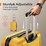 SHOWKOO Expandable Luggage Set with TSA Locks