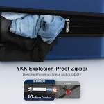 SHOWKOO 3-Piece Lightweight TSA Lock Luggage Set