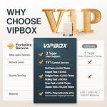 Vipbox 3-Piece Hardside Luggage Set with TSA Lock