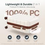 Vipbox 3-Piece Hardside Luggage Set with TSA Lock