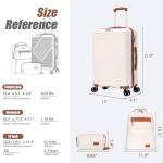 3-Piece Lightweight Luggage Set with TSA Lock