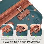 TSA-Approved Expandable 5-Piece Luggage Set