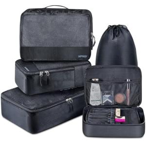 Vipbox 5-Piece Travel Packing Cube Set