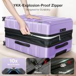Vipbox 2-Piece Luggage Set with TSA Lock