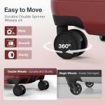 Vipbox 3-Piece Hardside Luggage Set with TSA Lock