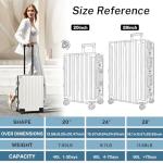 Krute 28 Inch TSA Approved Hard Shell Suitcase