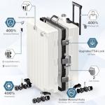 Krute 28 Inch TSA Approved Hard Shell Suitcase