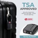 Puroma TSA Approved Luggage Locks - 2 Pack