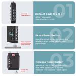 Puroma TSA Approved Luggage Locks - 2 Pack